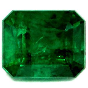Szmaragd 1,17 ct, zielony, szlif szmaragdowy