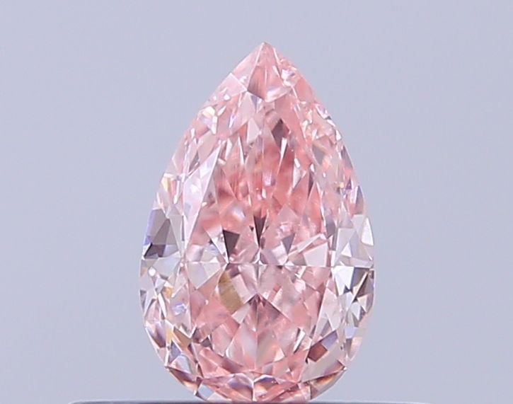 0.37 CT Fancy Intense Pink PEAR