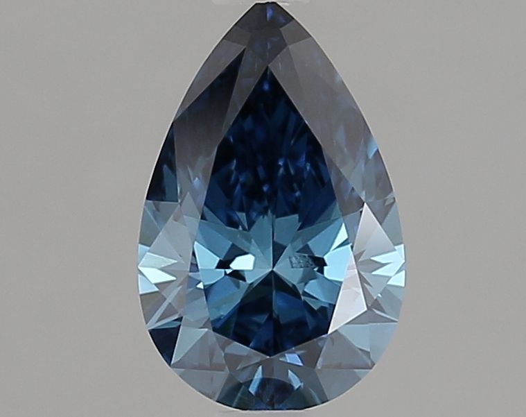 1.04 CT Fancy Vivid Blue PEAR