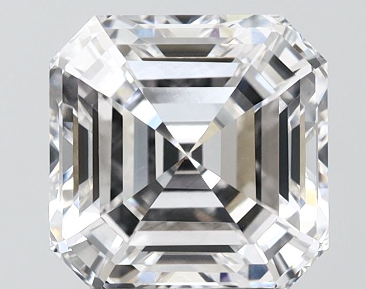 3.19 carat e VVS2 EX Cut IGI asscher diamond
