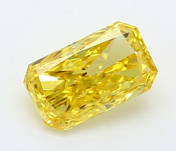 0.28 CT Fancy Vivid Yellow RADIANT