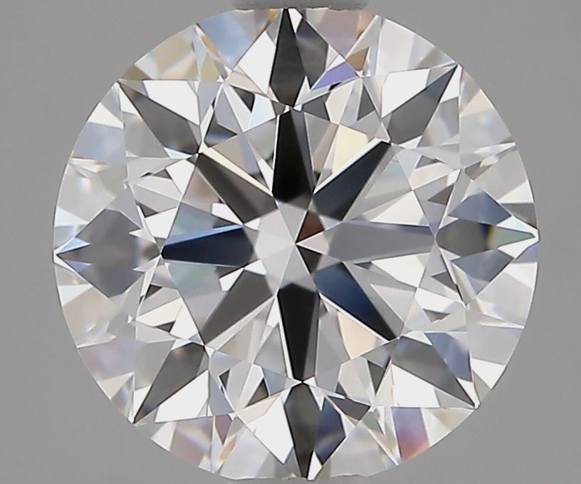 ROUND 2.55 Ct  E VVS2 EX EX NON