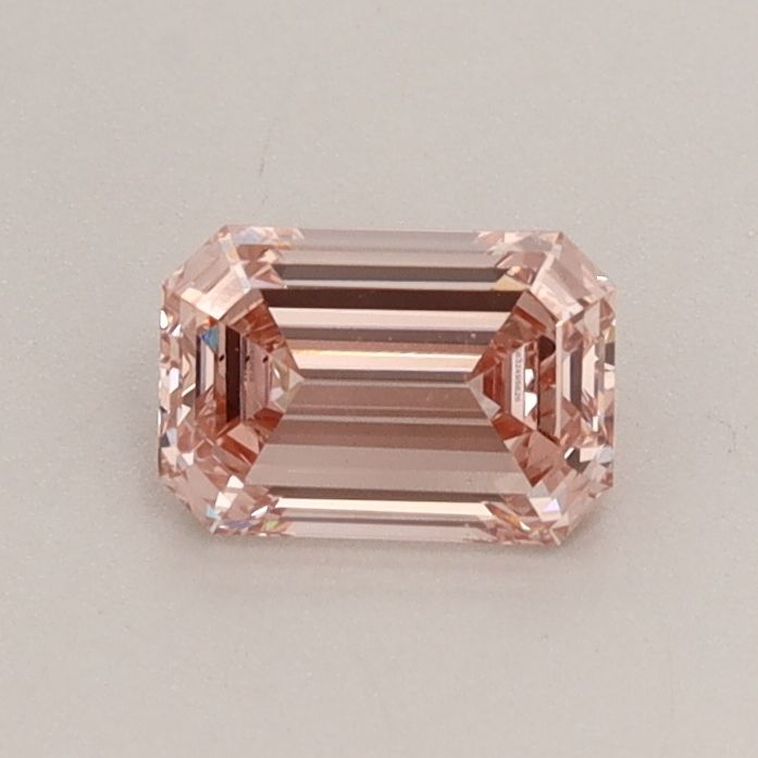 0.61 CT Fancy Intense Brownish Pink EMERALD
