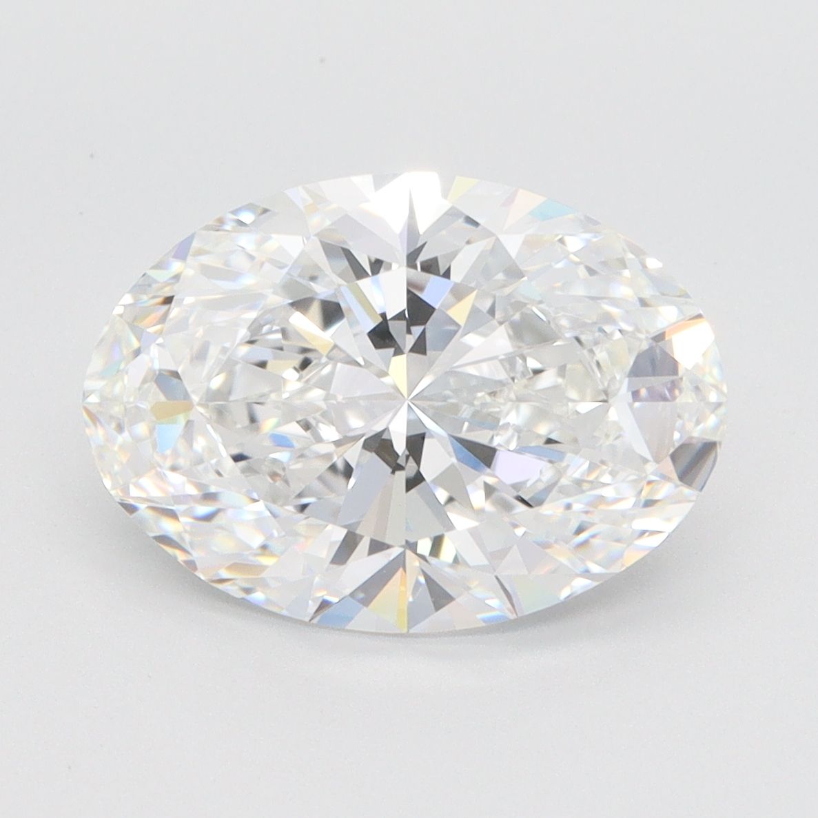 Diamant Ovale 4.04 ct - Couleur E - Pureté IF