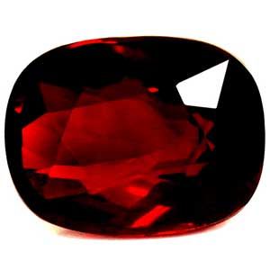 Rubin 3,02 ct, czerwony, szlif cushion