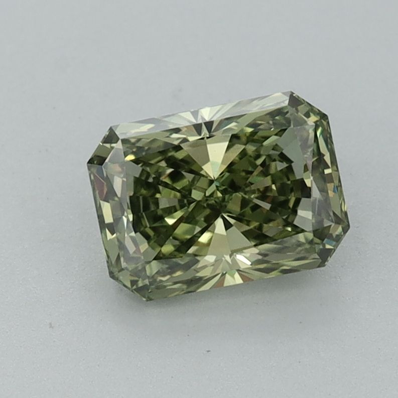 1.04 CT Fancy Vivid Green RADIANT