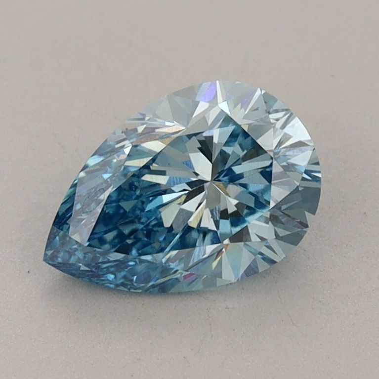 1.11 CT Fancy Vivid Blue PEAR