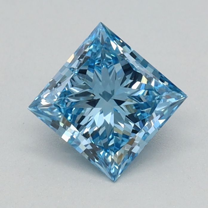 0.52 CT Fancy Vivid Blue PRINCESS