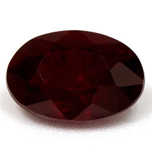 RUBY FACETED 0.78ct RED Deep Red SI REST_OF_AFRICA NONE