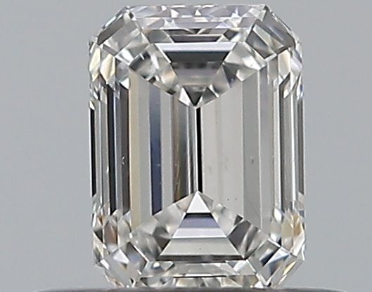 Diamant Émeraude 0.35 ct - Couleur F - Pureté VS2