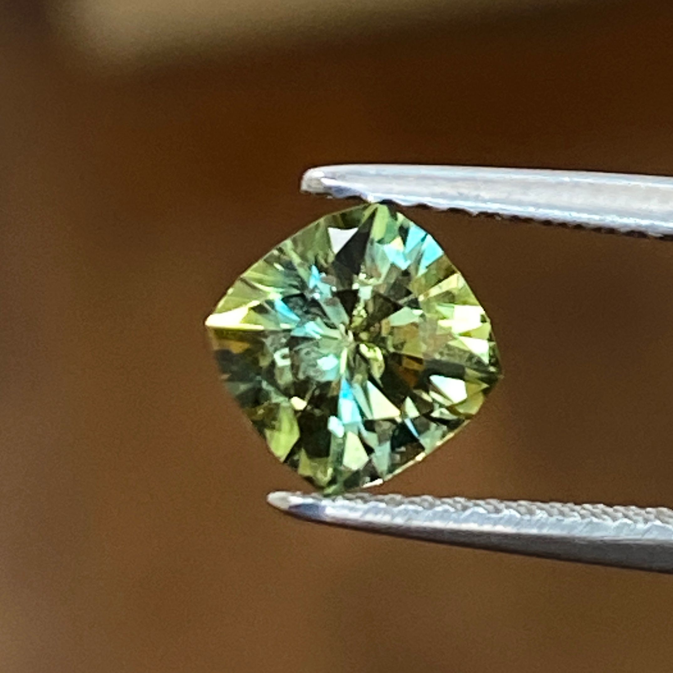 SAPPHIRE FACETED 1.51ct MULTI_COLOR Multi EC UNITEDSTATES HEATED