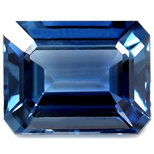 SAPPHIRE FACETED 1.76ct BLUE Intense Blue EC THAILAND NONE