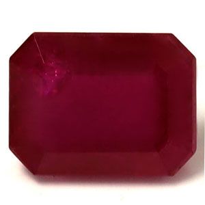RUBY FACETED 2.92ct RED Medium Red SI REST_OF_AFRICA HEATED