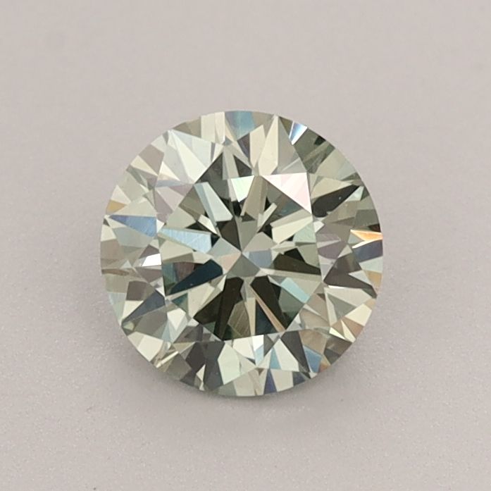 0.7 CT Fancy Vivid Green ROUND