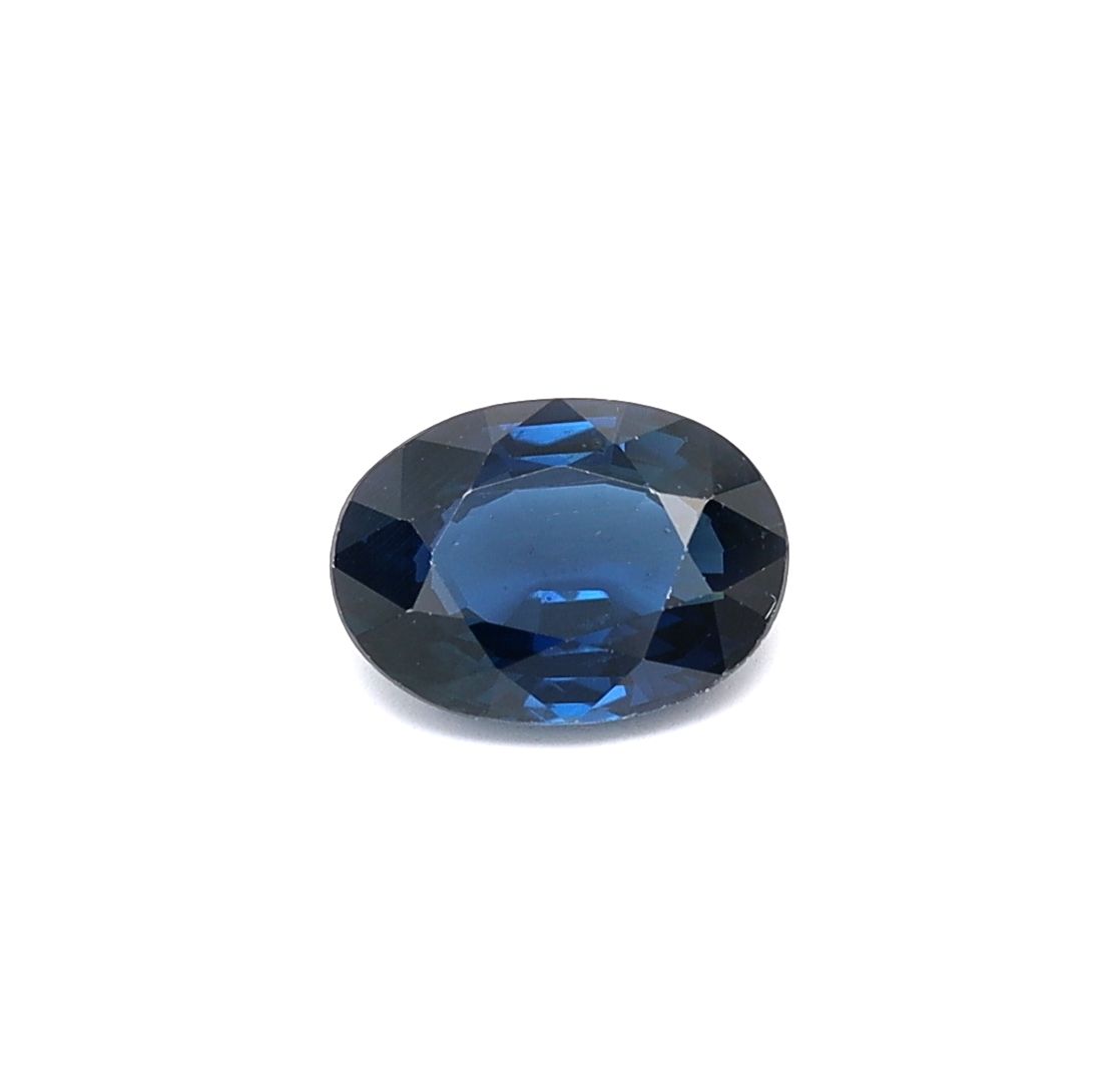 SAPPHIRE FACETED 0.93ct BLUE BLUE EC AUSTRALIA HEATED