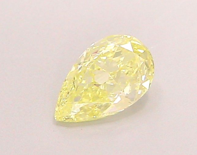 0.44 CT Fancy Yellow PEAR