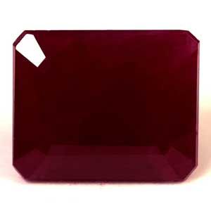 Rubin 5,40 ct, czerwony, szlif szmaragdowy