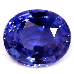 Szafir 1,12 ct, niebieski, szlif owalny