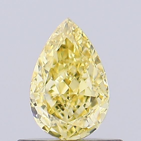 0.51 CT Fancy Intense Yellow PEAR