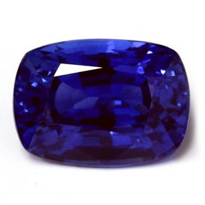 Szafir 8,08 ct, niebieski, szlif cushion