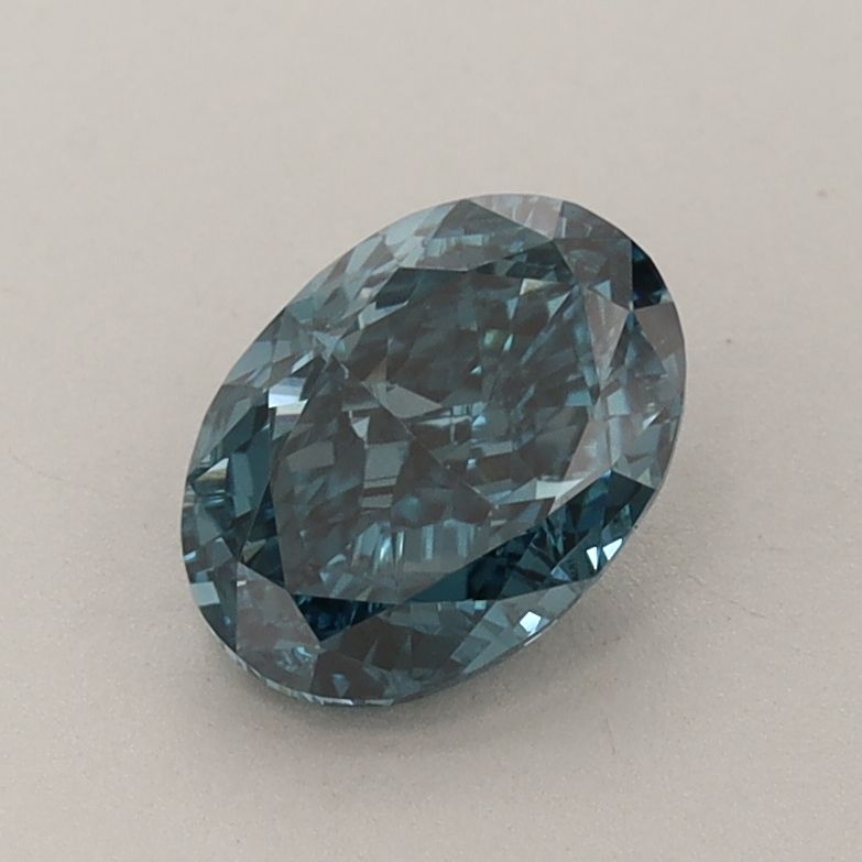 1.14 CT Fancy Deep Blue OVAL