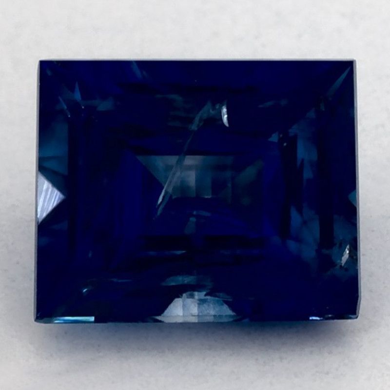 Szafir 1,23 ct, niebieski, szlif ośmiokątny