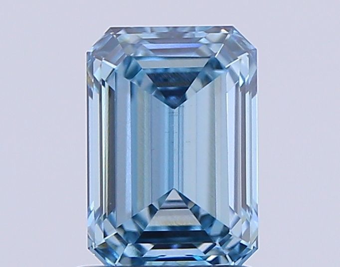1.21 CT Fancy Vivid Blue EMERALD