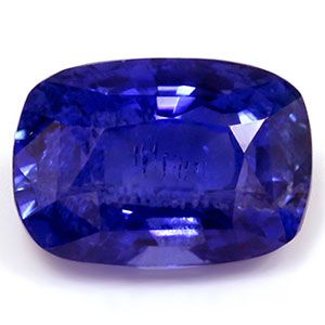 SAPPHIRE FACETED 1.42ct BLUE Intense Blue SI SRILANKA NONE