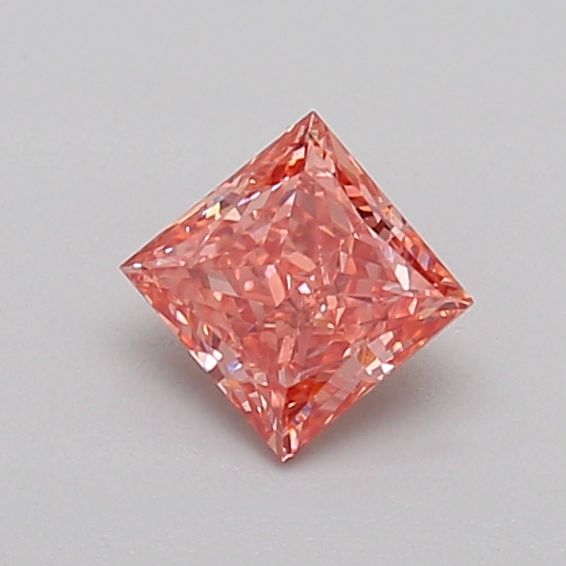 0.45 CT Fancy Intense Reddish Brown PRINCESS