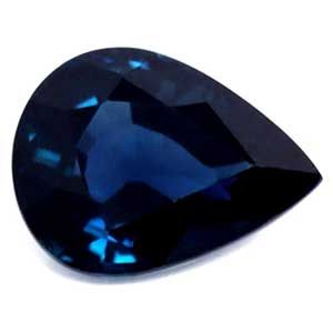 SAPPHIRE FACETED 1.53ct BLUE Intense Blue EC MADAGASCAR NONE