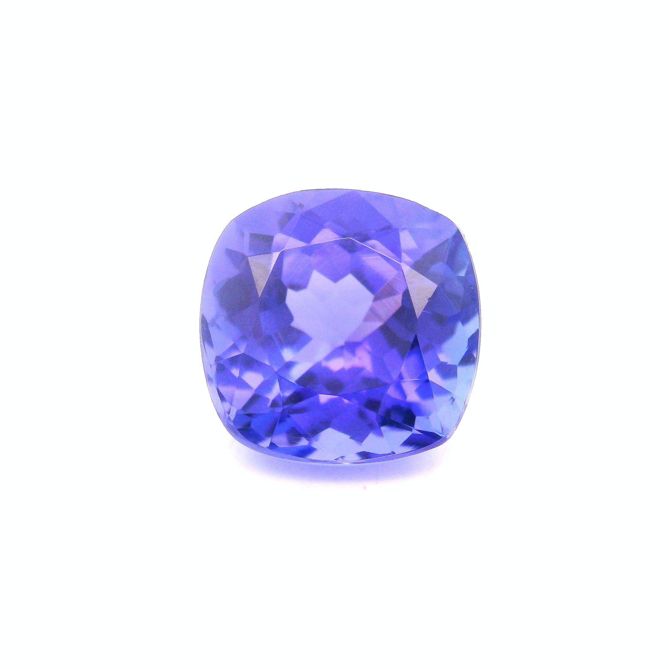 3.73 ct Cushion Tanzanite