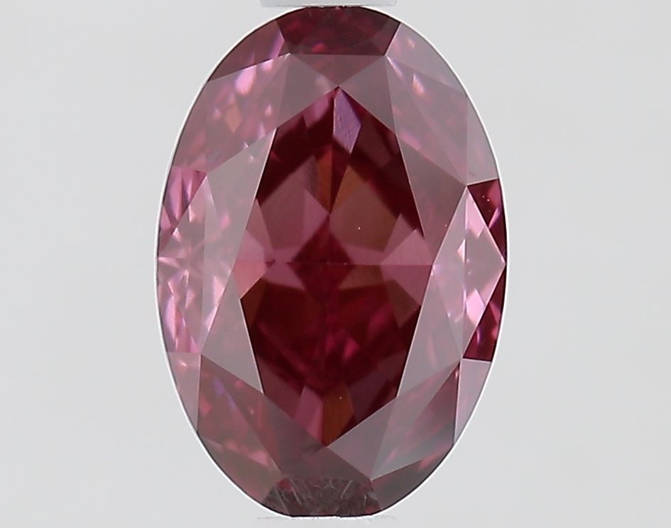 1.09 CT Fancy Deep Pink OVAL