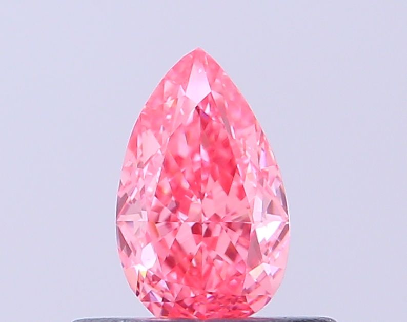 0.36 CT Fancy Vivid Pink PEAR