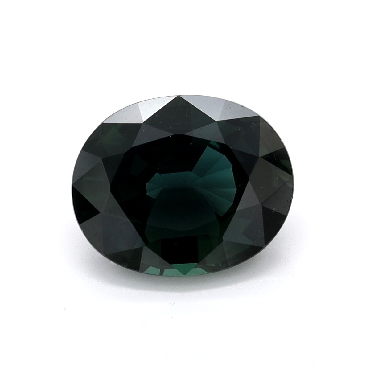 SAPPHIRE FACETED 4.19ct TEAL TEAL EC AUSTRALIA HEATED
