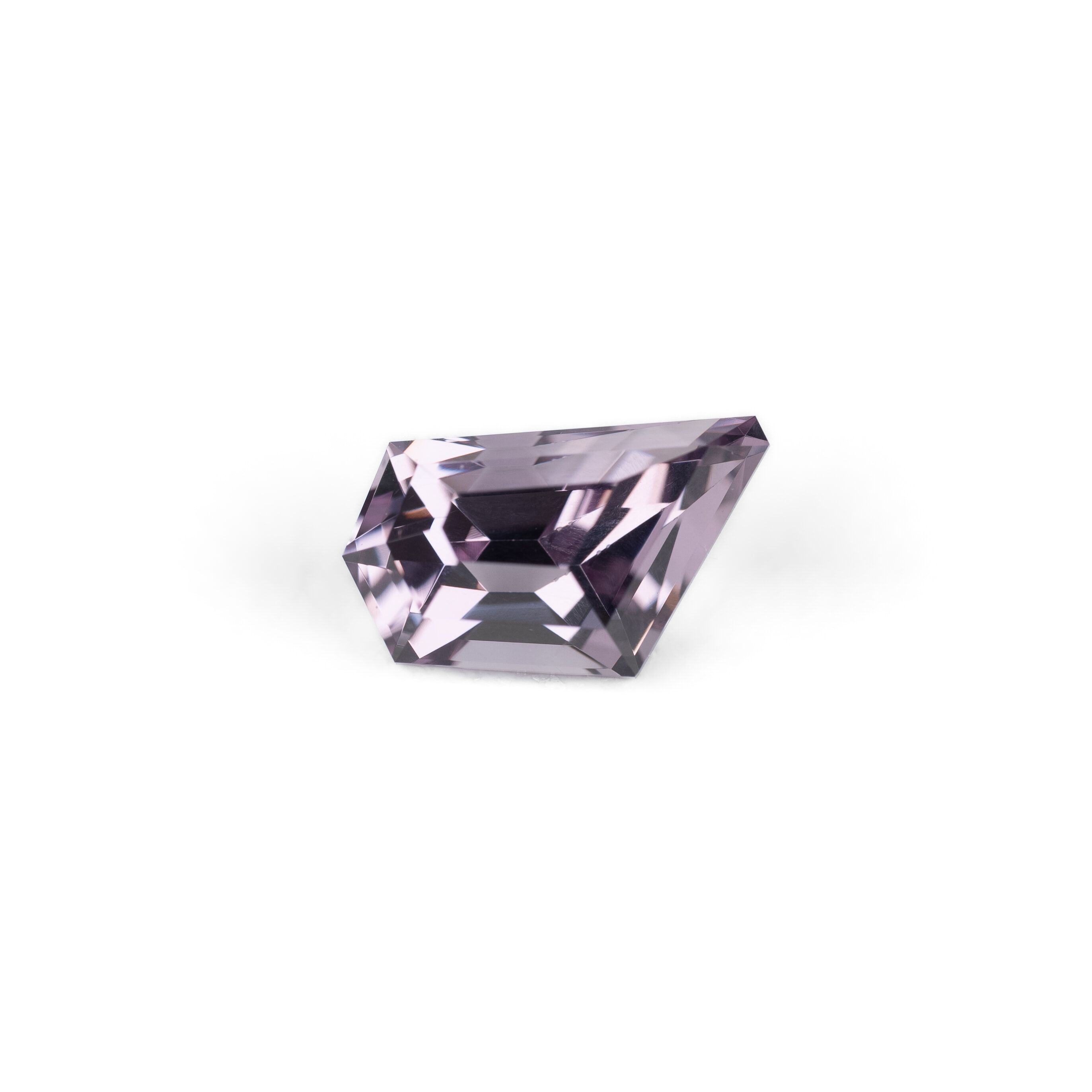 Spinel 1,18 ct, purpurowy, szlif sześciokątny