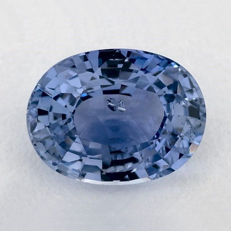 Szafir 1,61 ct, niebieski, szlif owalny