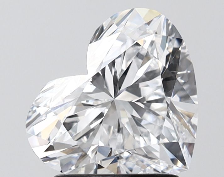 1.89 carat e VVS1 EX Cut IGI heart diamond