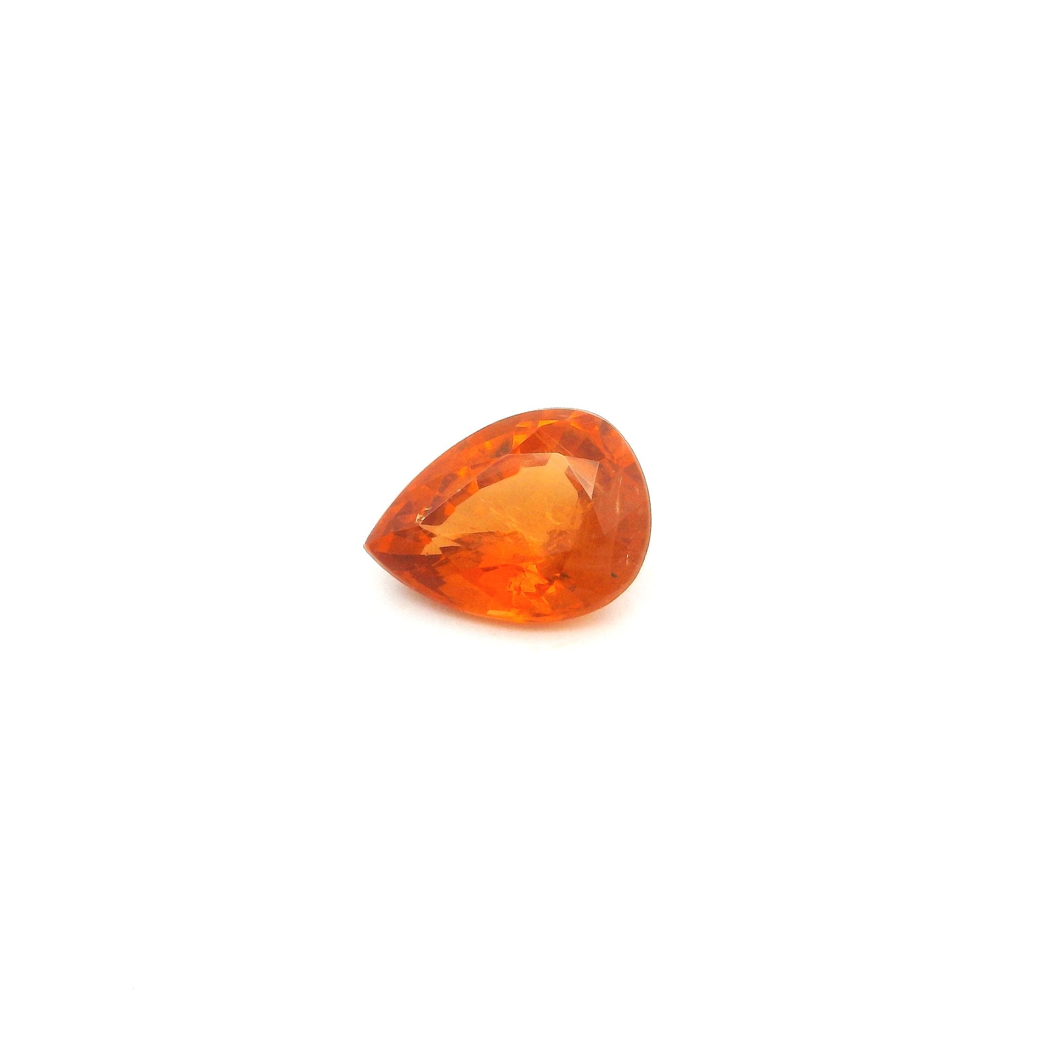 1.2 ct Pear garnet