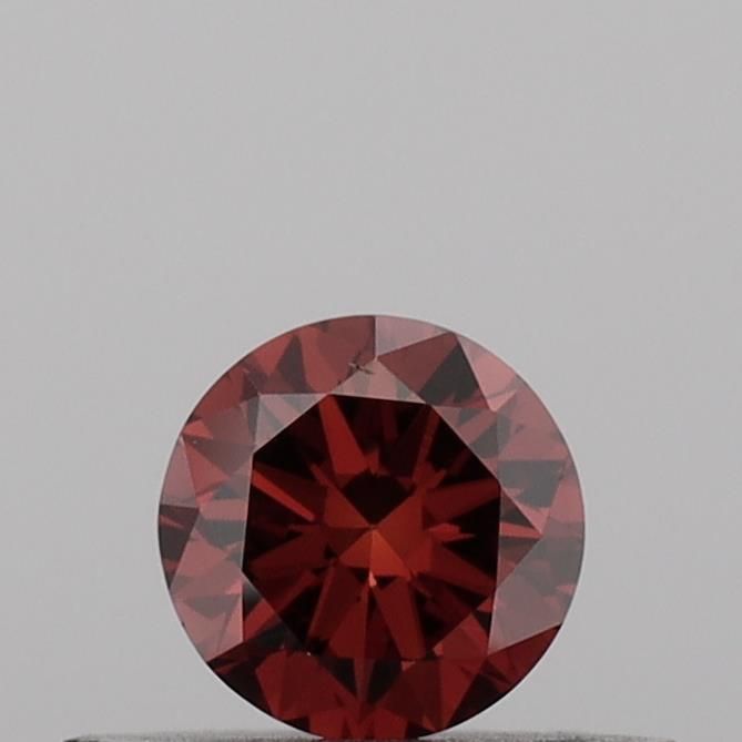0.26 CT Fancy Deep Orange ROUND