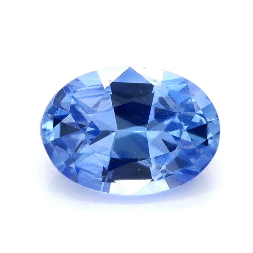 SAPPHIRE FACETED 0.94ct BLUE EC SRILANKA HEATED