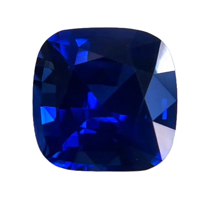 SAPPHIRE FACETED 1.93ct BLUE Blue EC SRILANKA HEATED