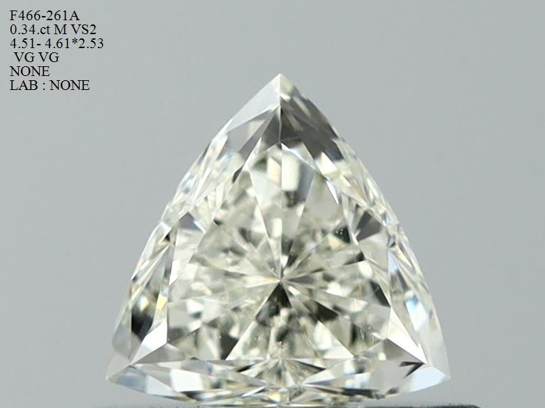 Prírodný diamant trillion,...