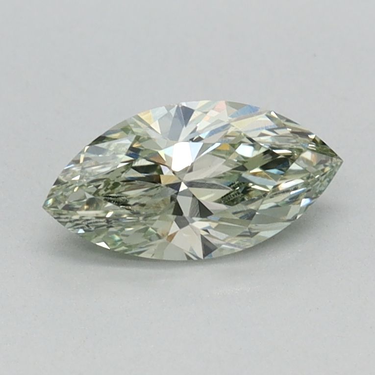 0.42 CT Fancy Intense Green MARQUISE