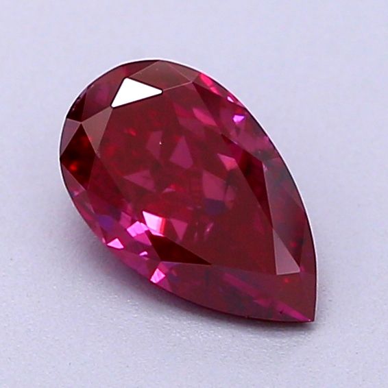 0.53 CT Fancy Deep Pink PEAR
