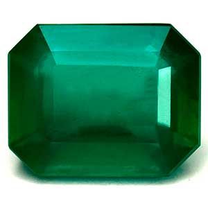 Szmaragd 4,12 ct, zielony, szlif szmaragdowy