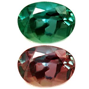 ALEXANDRITE FACETED 0.33ct GREEN Blue Green to Purple EC INDIA NONE