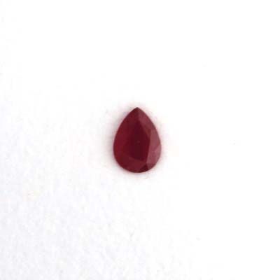 RUBY FACETED 0.77ct RED Red EC THAILAND HEATED