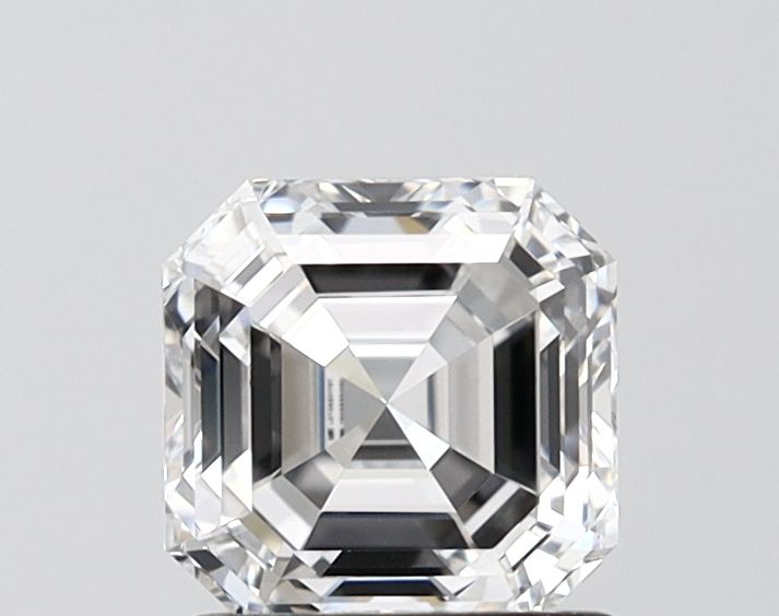 1.38 carat d IF EX Cut IGI asscher diamond