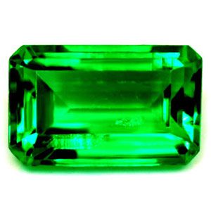 Szmaragd 1,16 ct, zielony, szlif szmaragdowy