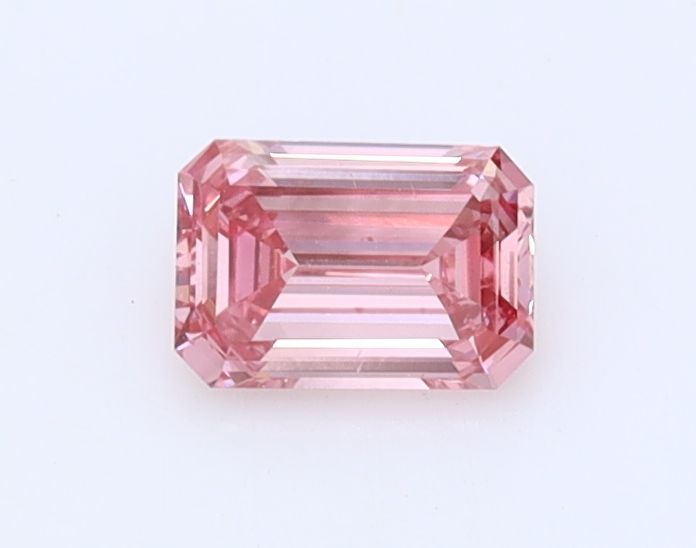 0.35 CT Fancy Vivid Purplish Pink EMERALD